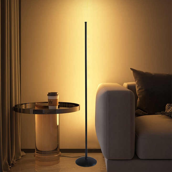 Modern Simple RGB Floor Lamp Standing for Corner