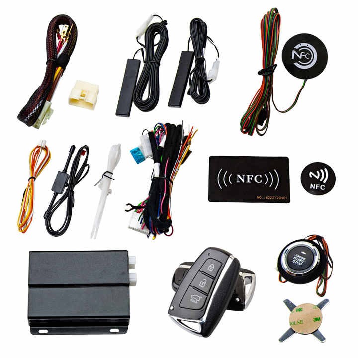 Wholesale Best-selling Anti-theft Car Security System with Passive Keyless Entry and Push-to-Start Feature