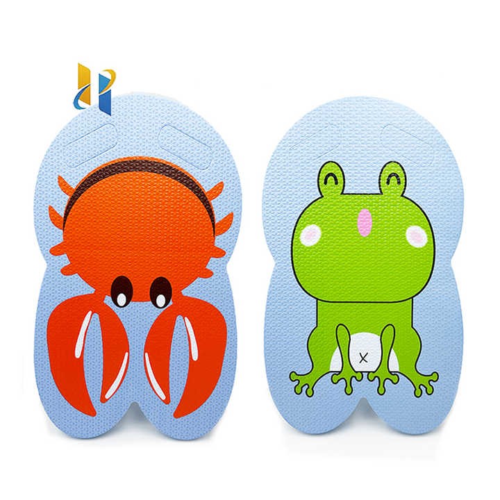 Custom Frog Crab Swimming Training Aid Kickboard EVA Foam Kickboard Printing Pattern Kickboard