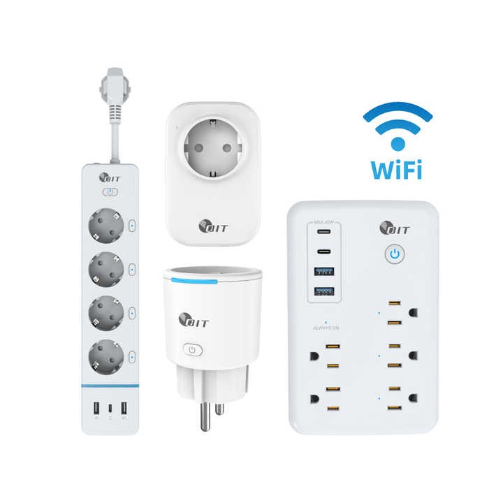 Free Sample EA8 EA9 Wireless Power Plug Socket 2.4GHz Smart Power Outlet EU Remote Control Smart Socket Tuya Socket