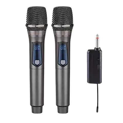 CHEAPEST Professional Wireless Microphone 2 in 1 Handheld Microphone for Singe