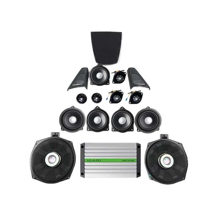 For BMW 5 Series F10 F11 Special Car Audio Parts HK Upgrade Plug and Play High Power Speaker Tweeter Subwoofer LQ DSP Amplifier